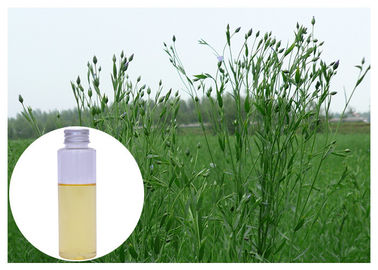 De omega 3 Natuurlijke Lijnzaadolie raffineerde Gele GC van de Kleuren Voedende Huid Test